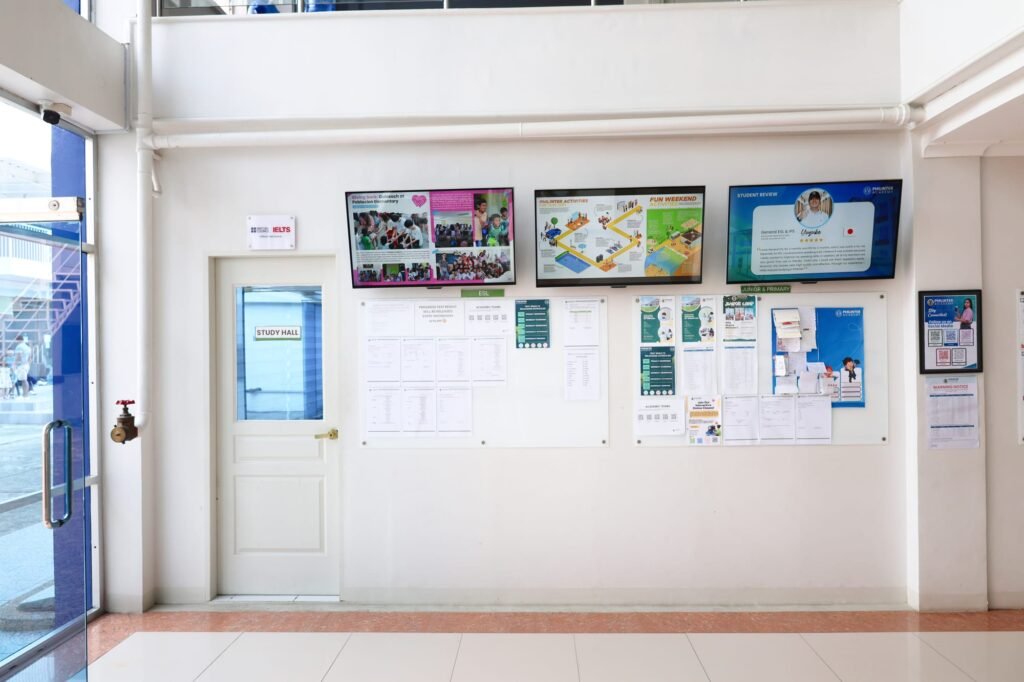 The administration office at the academy